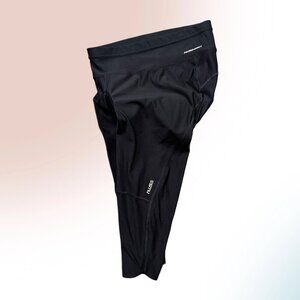 Nishiki NWS Bicycle Padded Chamois Black Capri Cycling Pants Women's Size Large